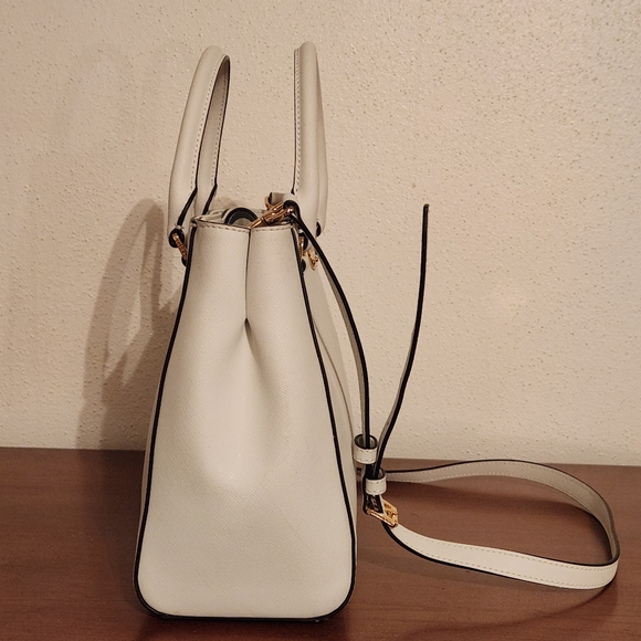 MICHAEL Michael Kors Kellen Saffiano Leather Satchel - Picture 4 of 16